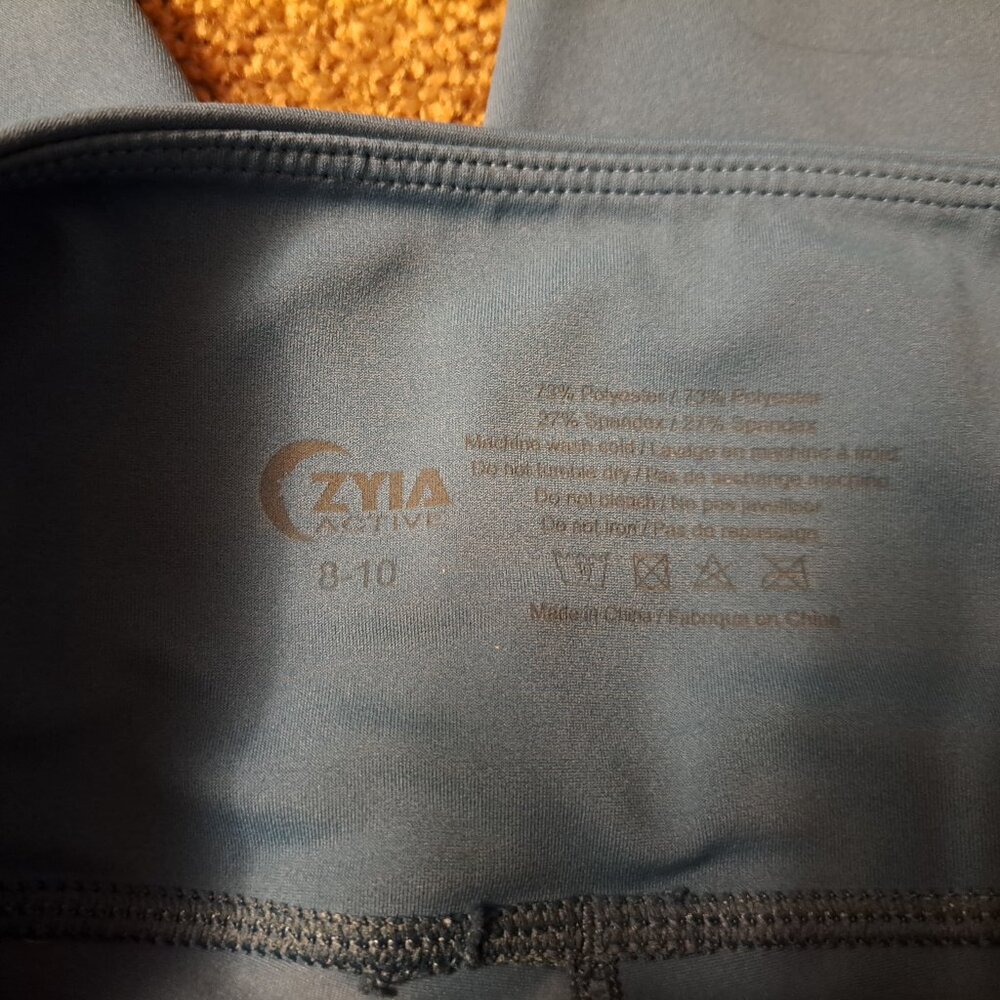 Zyia Janis Light N Tight Hi-Rise Side Stripe 7/8 Leggings - Picture 5 of 9